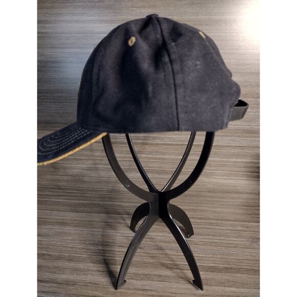 Vintage Knotts Berry Farm Ghost‎ rider Hat Super Rare Leather Strap